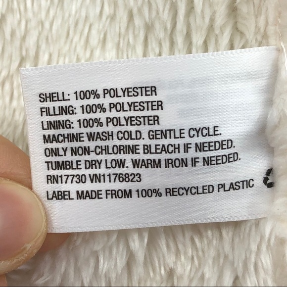 Cat & Jack cozy vest with faux fur lining - Picture 6 of 8